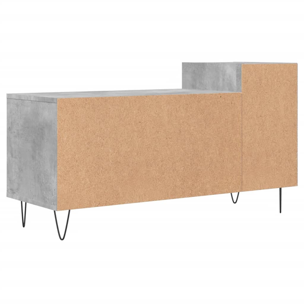 Mobile per TV Grigio Cemento 100x35x55 cm Legno Multistrato - homemem39