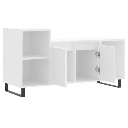 Mobile Porta TV Bianco 100x35x55 cm in Legno Multistrato - homemem39