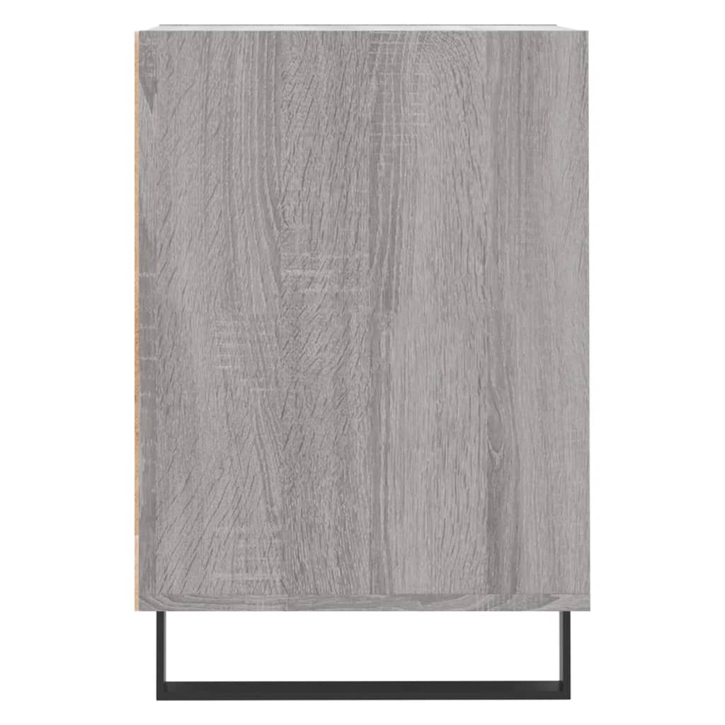 Mobile TV Grigio Sonoma 100x35x55 cm in Legno Multistrato - homemem39