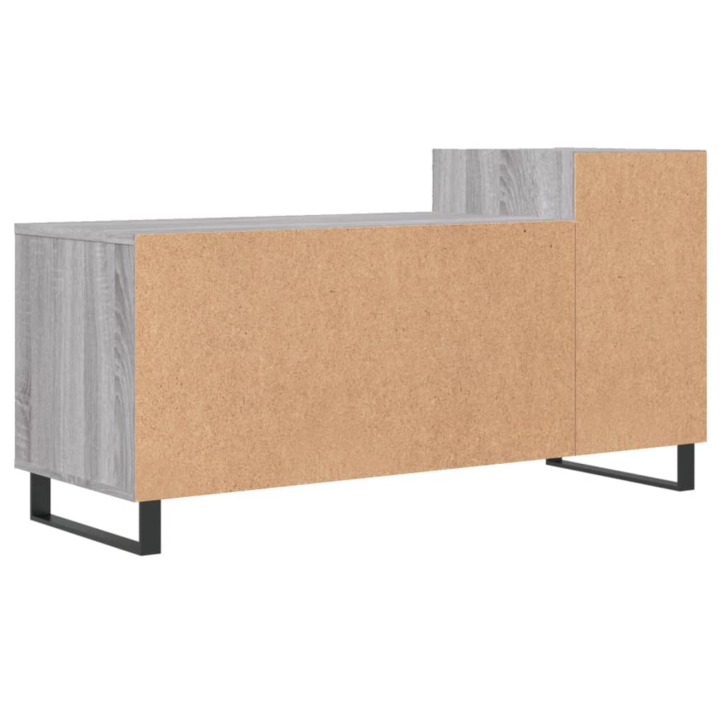 Mobile TV Grigio Sonoma 100x35x55 cm in Legno Multistrato - homemem39