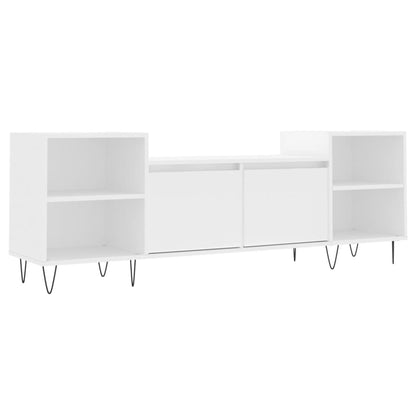 Mobile Porta TV Bianco 160x35x55 cm in Legno Multistrato - homemem39