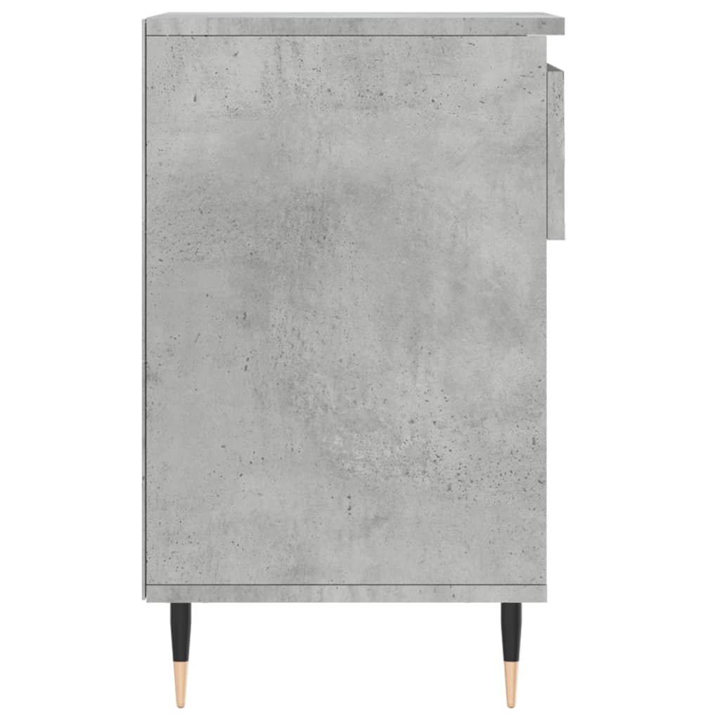 Scarpiera Grigio Cemento 102x36x60 cm in Legno Multistrato - homemem39