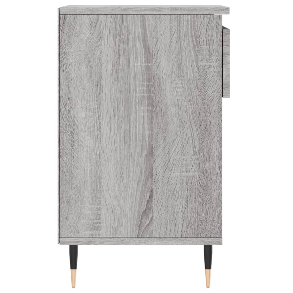 Scarpiera Grigio Sonoma 102x36x60 cm in Legno Multistrato - homemem39