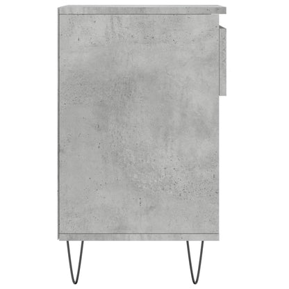 Scarpiera Grigio Cemento 102x36x60 cm in Legno Multistrato - homemem39