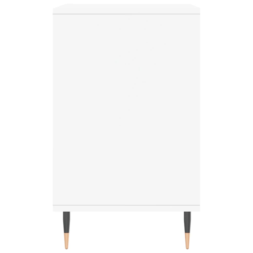 Scarpiera Bianca 102x36x60 cm in Legno Multistrato - homemem39