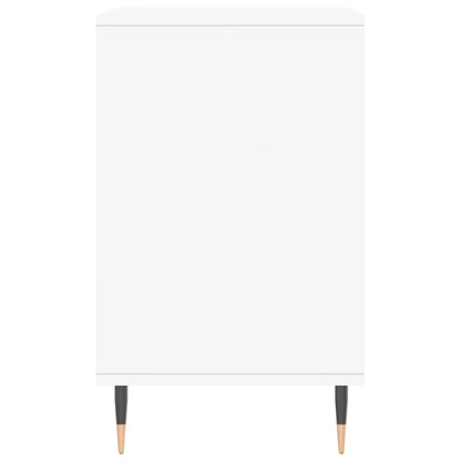 Scarpiera Bianca 102x36x60 cm in Legno Multistrato - homemem39