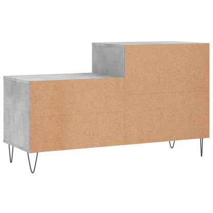 Scarpiera Grigio Cemento 102x36x60 cm in Legno Multistrato - homemem39