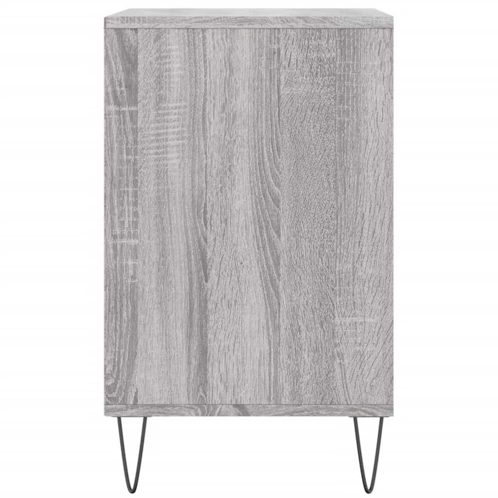 Scarpiera Grigio Sonoma 102x36x60 cm in Legno Multistrato - homemem39