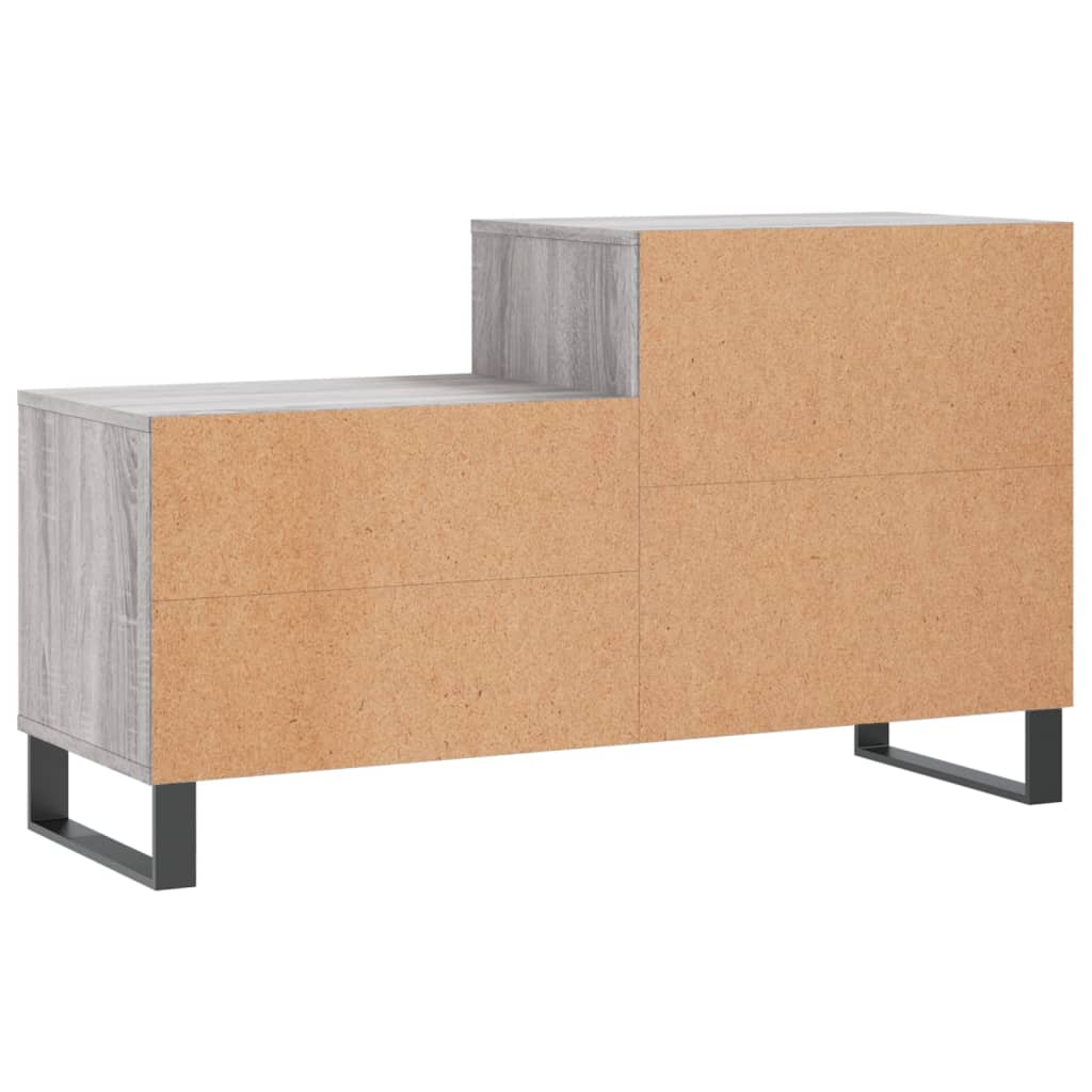 Scarpiera Grigio Sonoma 102x36x60 cm in Legno Multistrato - homemem39
