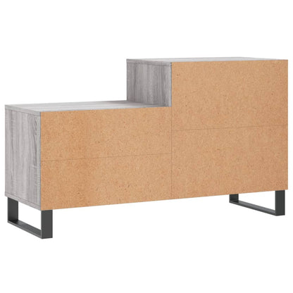 Scarpiera Grigio Sonoma 102x36x60 cm in Legno Multistrato - homemem39