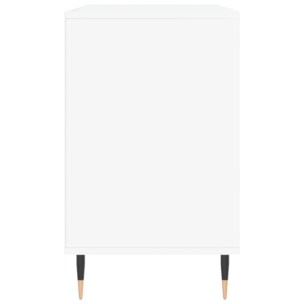 Scarpiera Bianca 102x36x60 cm in Legno Multistrato - homemem39