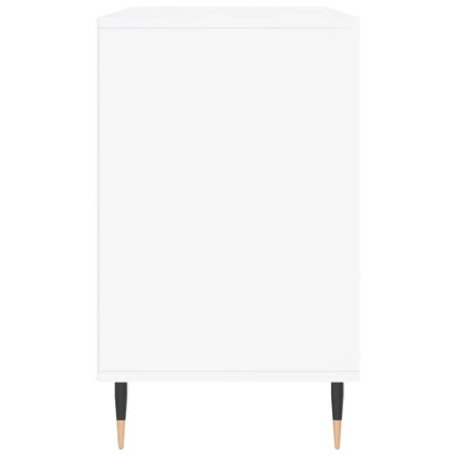 Scarpiera Bianca 102x36x60 cm in Legno Multistrato - homemem39