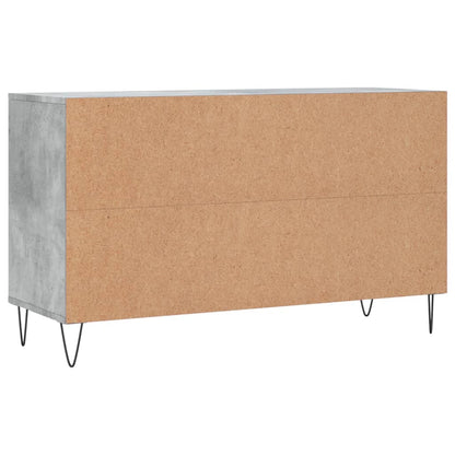 Scarpiera Grigio Cemento 102x36x60 cm in Legno Multistrato - homemem39