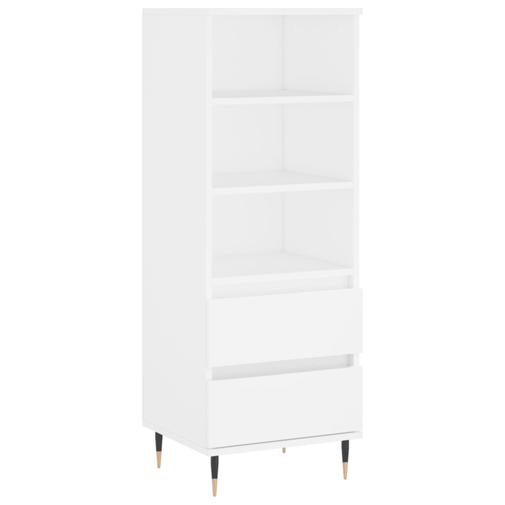 Credenza Bianco 40x36x110 cm in Legno Multistrato - homemem39