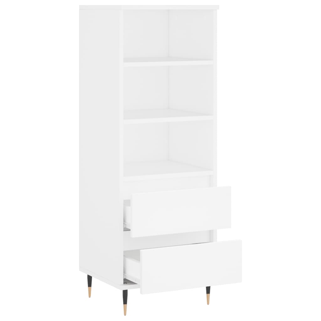 Credenza Bianco 40x36x110 cm in Legno Multistrato - homemem39