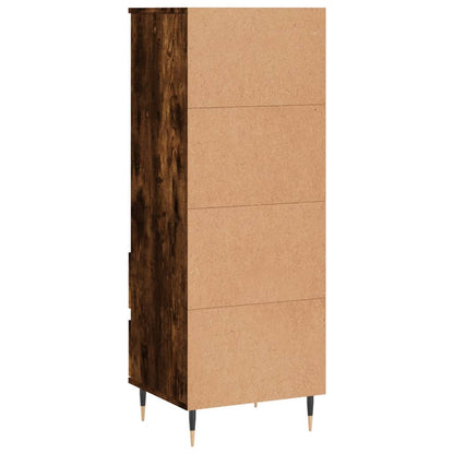 Credenza Rovere Fumo 40x36x110 cm in Legno Multistrato - homemem39