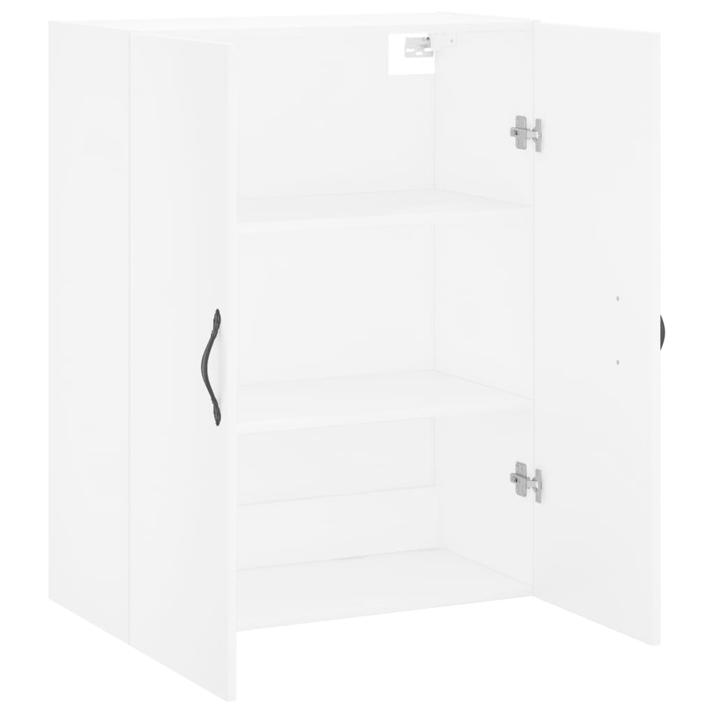 Mobile a Parete Bianco 69,5x34,90 cm in Legno Multistrato - homemem39