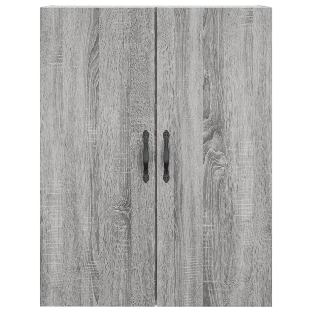 Sonoma Grey Wandschrank 69,5x34x90 cm Sperrholz