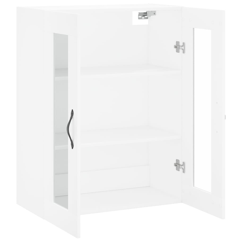 Mobile a Parete Bianco 69,5x34,90 cm in Legno Multistrato - homemem39