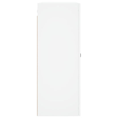 Mobile a Parete Bianco 69,5x34,90 cm in Legno Multistrato - homemem39