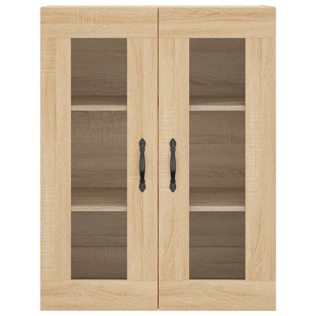 Mobile a Parete Rovere Sonoma 69,5x34x90 cm Legno Multistrato | homemem39