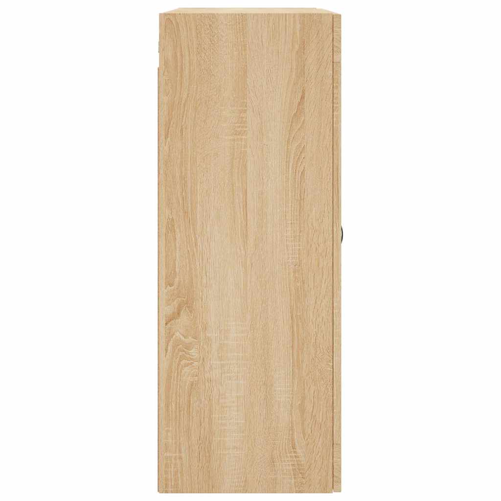 Mobile a Parete Rovere Sonoma 69,5x34x90 cm Legno Multistrato | homemem39