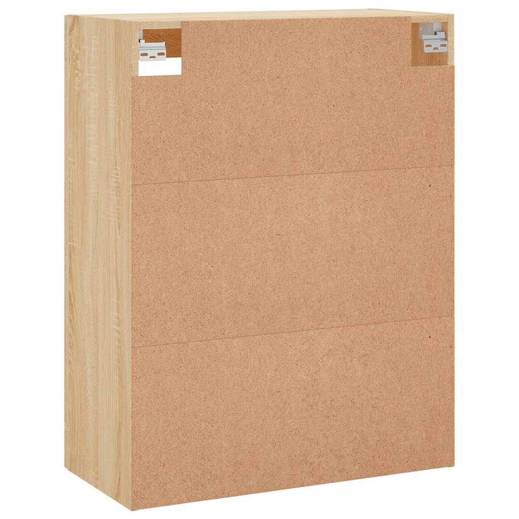 Mobile a Parete Rovere Sonoma 69,5x34x90 cm Legno Multistrato | homemem39