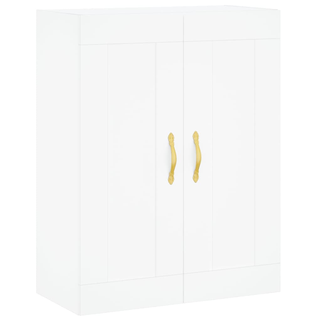 Mobile a Parete Bianco 69,5x34,90 cm in Legno Multistrato - homemem39