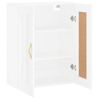 Mobile a Parete Bianco 69,5x34,90 cm in Legno Multistrato - homemem39