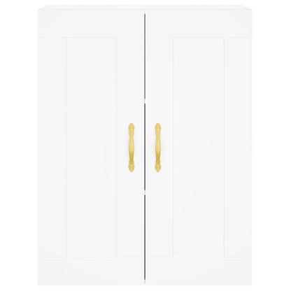 Mobile a Parete Bianco 69,5x34,90 cm in Legno Multistrato - homemem39