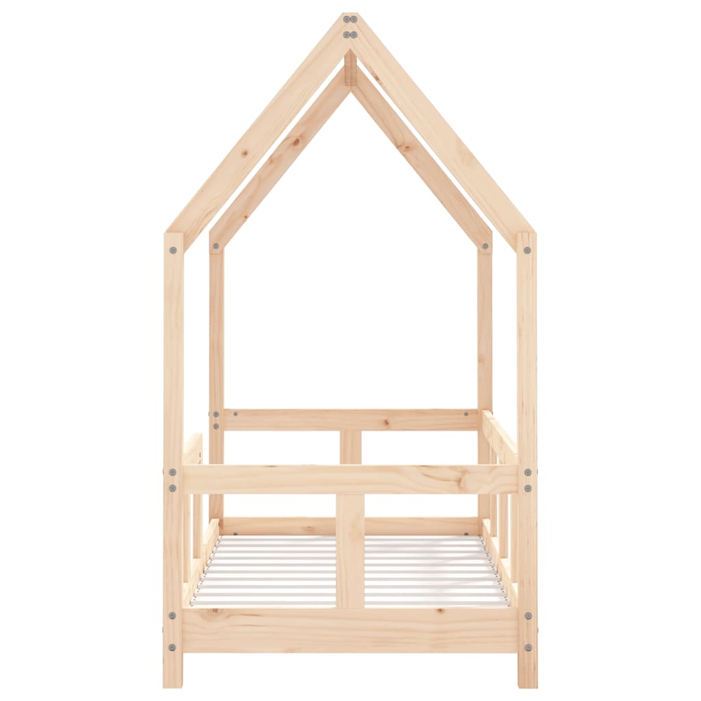 Giroletto per Bambini 70x140 cm in Legno Massello di Pino | homemem39