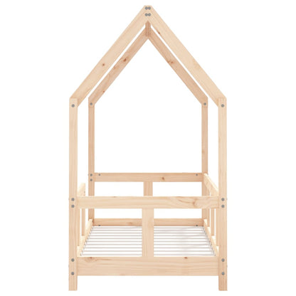 Giroletto per Bambini 70x140 cm in Legno Massello di Pino | homemem39
