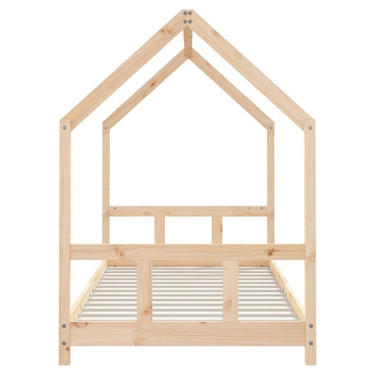 Giroletto per Bambini 90x190 cm in Legno Massello di Pino - homemem39
