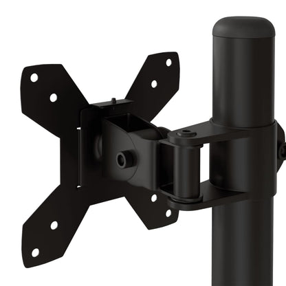 Supporto per Monitor in Acciaio Nero VESA 75/100 mm