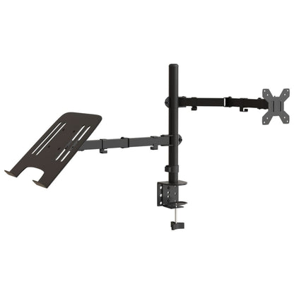 Supporto per Monitor in Acciaio Nero VESA 75/100 mm | homemem39