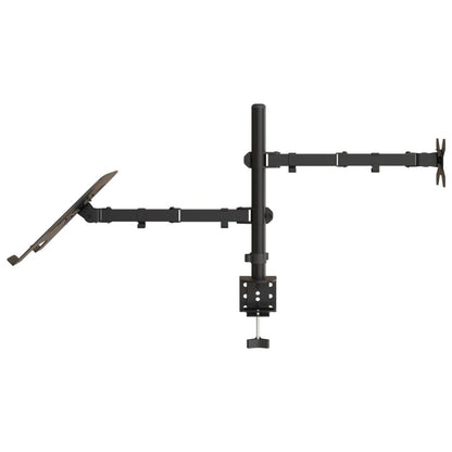 Supporto per Monitor in Acciaio Nero VESA 75/100 mm | homemem39