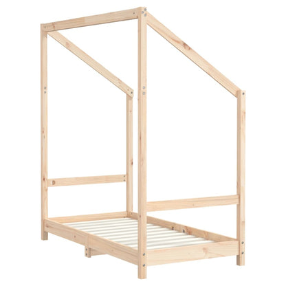 Giroletto per Bambini 2x(70x140) cm in Legno Massello di Pino | homemem39