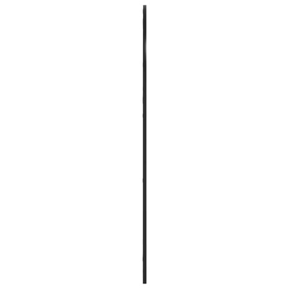 Specchio da Parete Nero 80x120 cm Arco in Ferro | homemem39