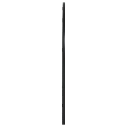 Specchio da Parete Nero 100x70 cm Arco in Ferro | homemem39