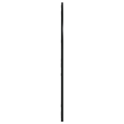Specchio da Parete Nero 80x80 cm Arco in Ferro | homemem39