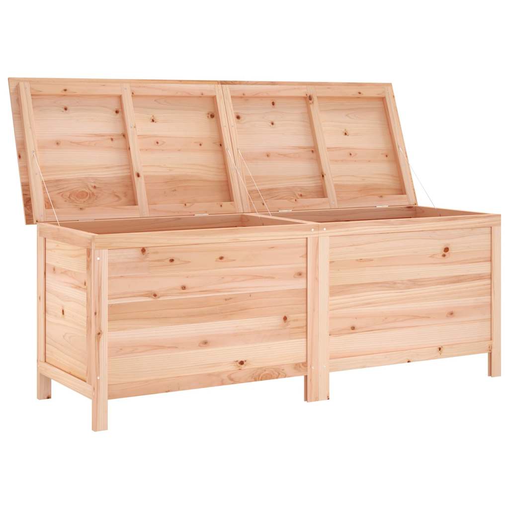 Contenitore da Giardino 150x50x56,5 cm Legno Massello di Abete