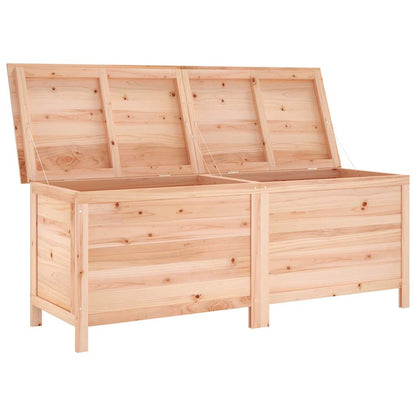 Contenitore da Giardino 150x50x56,5 cm Legno Massello di Abete