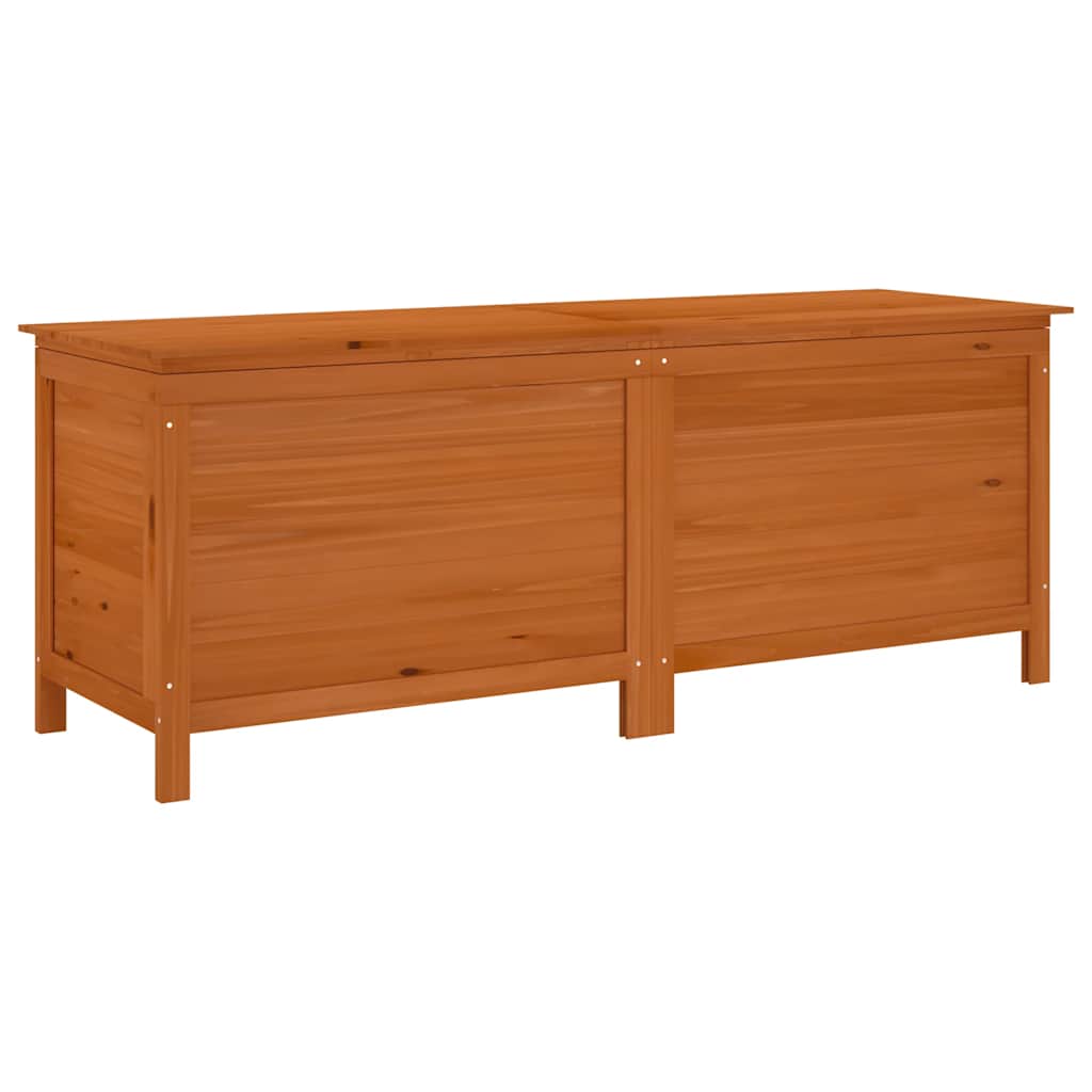 Contenitore Giardino Marrone 150x50x56,5cm Legno Massello Abete | homemem39