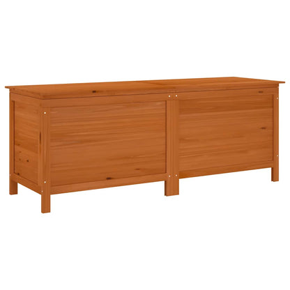 Contenitore Giardino Marrone 150x50x56,5cm Legno Massello Abete | homemem39