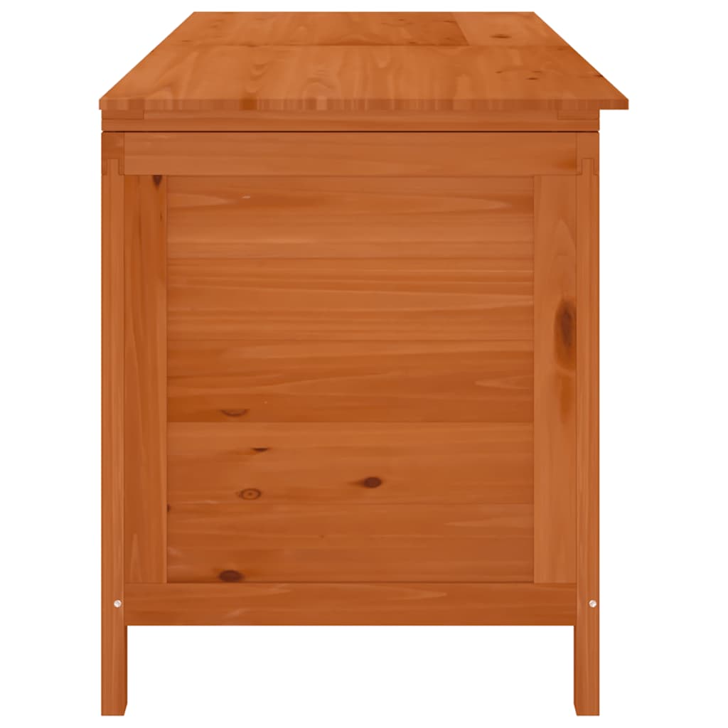 Contenitore Giardino Marrone 150x50x56,5cm Legno Massello Abete | homemem39
