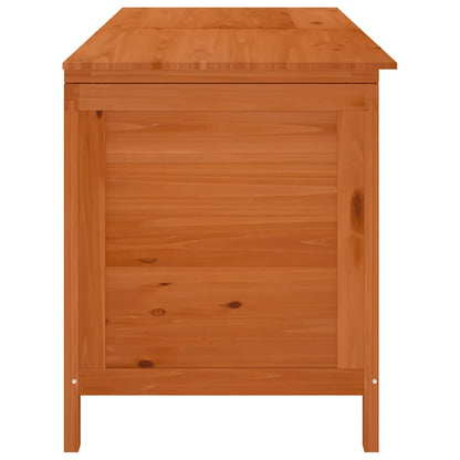 Contenitore Giardino Marrone 150x50x56,5cm Legno Massello Abete | homemem39