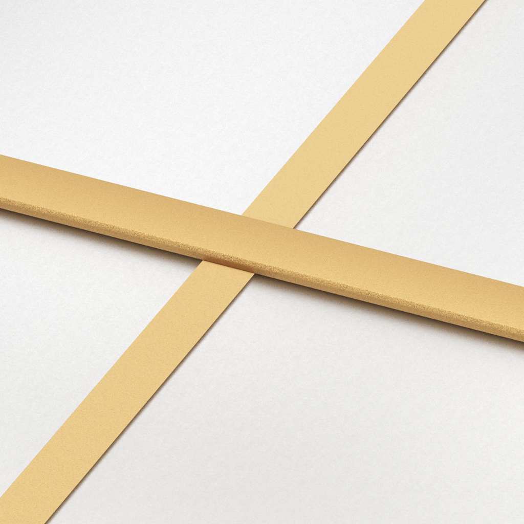 Porta Scorrevole Oro 102,5x205 Vetro Smerigliato ESG Alluminio - homemem39