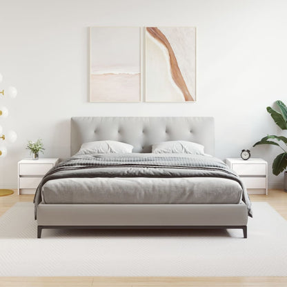 Comodini 2 pz Bianchi 40x31x35,5 cm in Legno Massello di Pino - homemem39