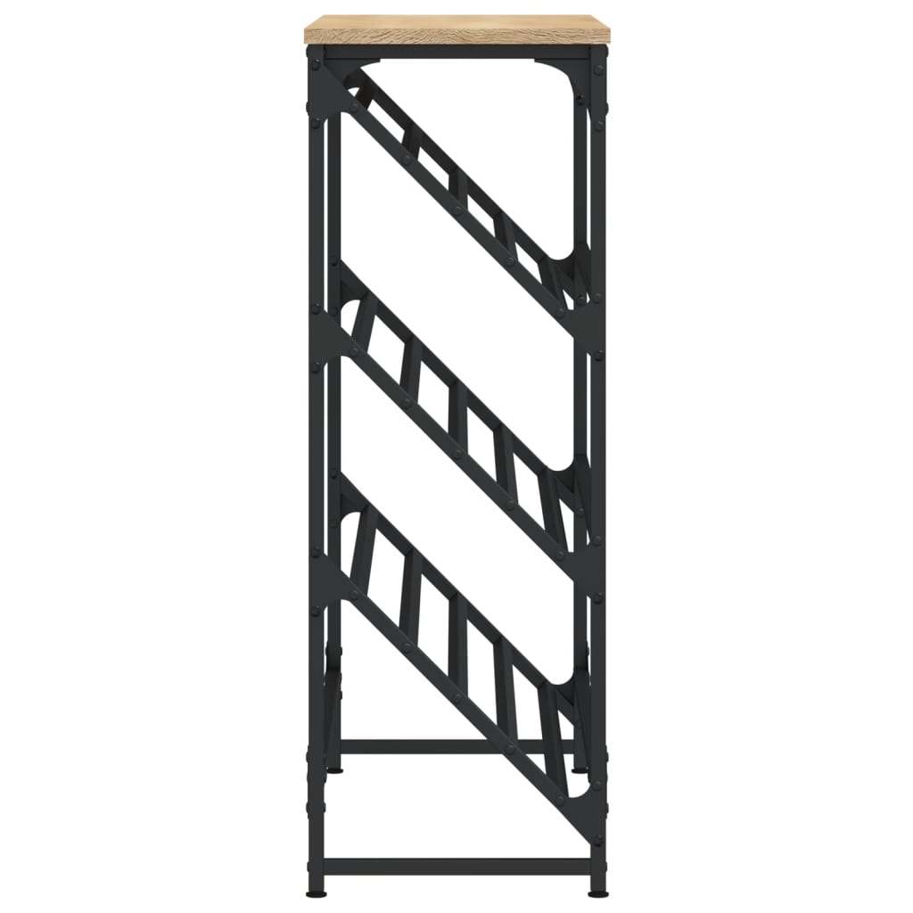 Scarpiera Rovere Sonoma 90x30x85 cm in Legno Multistrato - homemem39