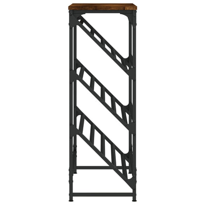 Scarpiera Rovere Fumo 90x30x85 cm in Legno Multistrato